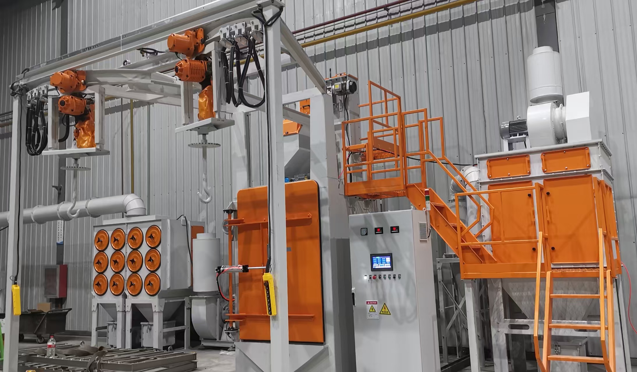 QB1600吊鉤式拋丸清理機